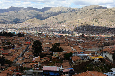 Cuzco city. Peru