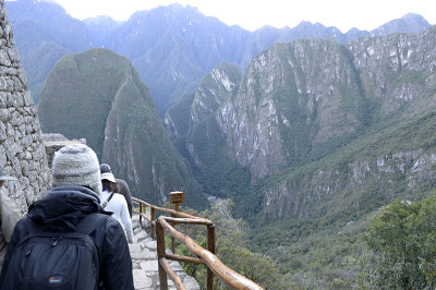 walking to Huayna Picchu