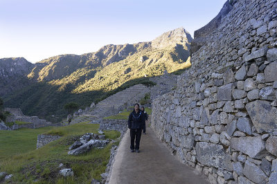early morning ay Machu Picchu