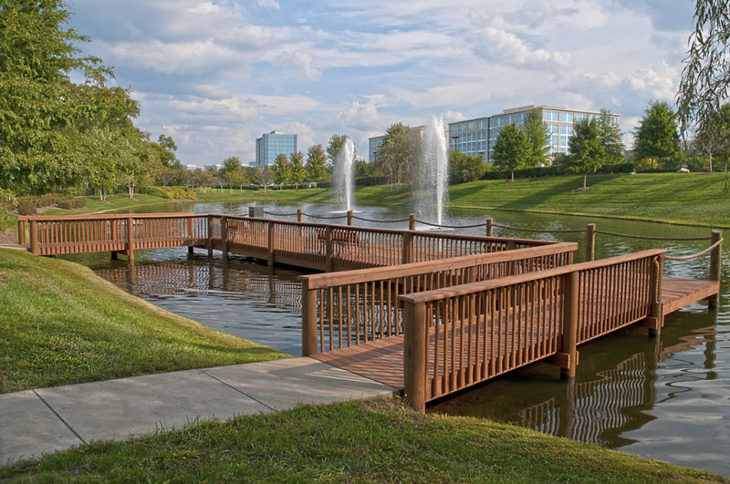 Ballantyne Corporate Park Walkway, Charlotte NC