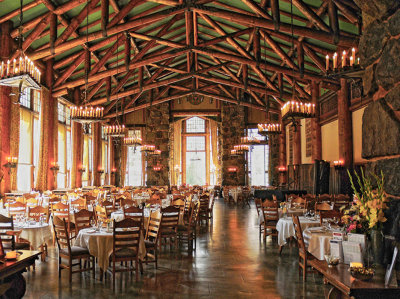 Ahwahnee Hotel dining room
