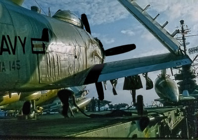 Skyraider, getting refueled