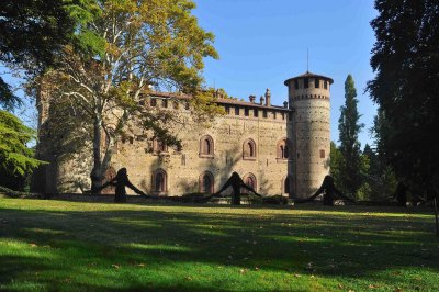 Park of Castle of Grazzano Visconti