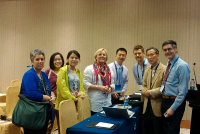 Afer Chair, Demonstration of KHT, Nanjing May 18 2014