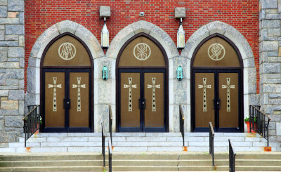 three doors of a catholic church.jpg