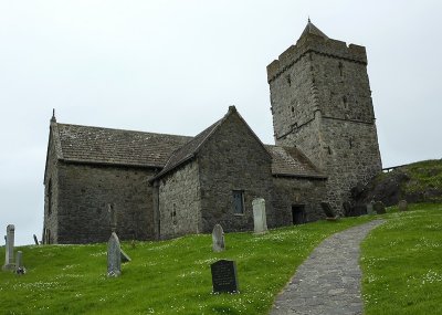 St Clement's Church, Rodel, Isle of Harris, Scotland