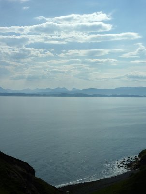 Looking toward the mainland, near Kilt Rock, Isle of Skye, Scotland