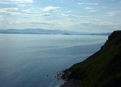 Looking toward the mainland, near Kilt Rock, Isle of Skye, Scotland
