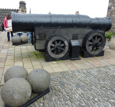 Mons Meg, Edinburgh Castle, Edinburgh, Scotland