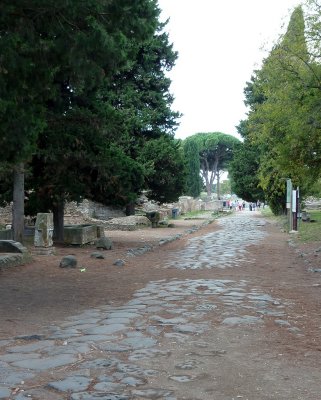 Decumanus Maximus, Ostia Antica