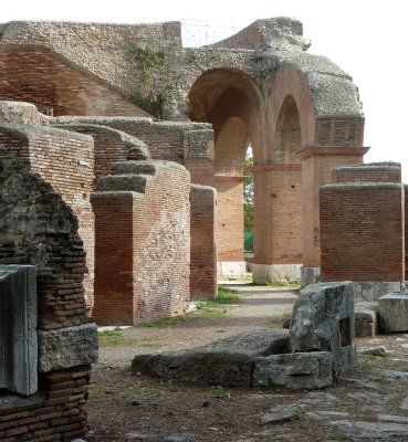 Entrance of the Theatre, Ostia Antica