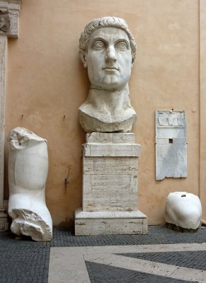 Constantine in the Capitoline Museums, Rome