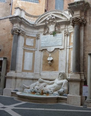 Marforio in the Capitoline Museums, Rome