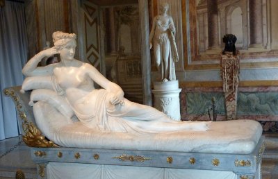 Pauline Borghese as Venus, Borghese Gallery, Rome
