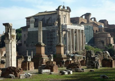 Temple of Antoninus and Faustina, Ancient Rome