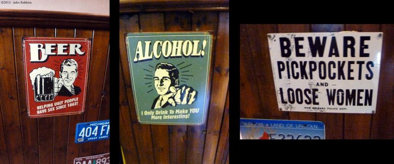 Beer Signs - Abbey Tavern