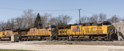 UP 8096, 5312 & 6389