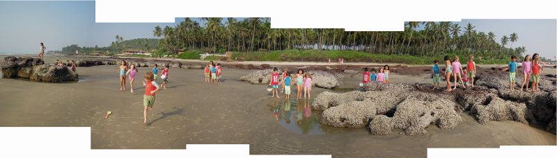 Rahil and friends at Goa beach Diwali (2012)