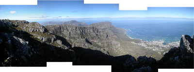 View from Table Mountain Looking South (2 Sept 2012)
