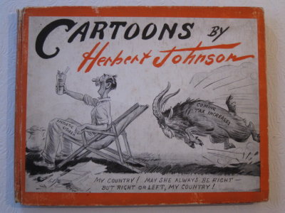 Cartoons by Herbert Johnson (1936) (inscribed)