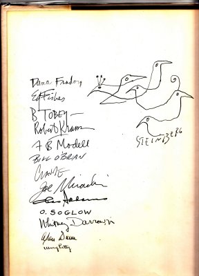 The New Yorker Album 1950-1955:  signed by the New Yorker's Who's Who!
