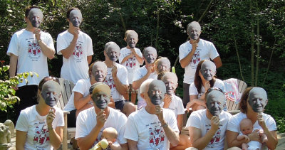 WFF masks.  Why is Uncle Bill wearing one?