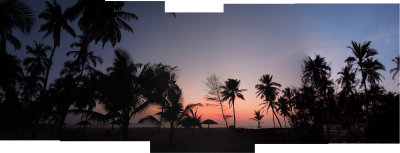 Malabar Ocean Resort sunset (18 March 2014)
