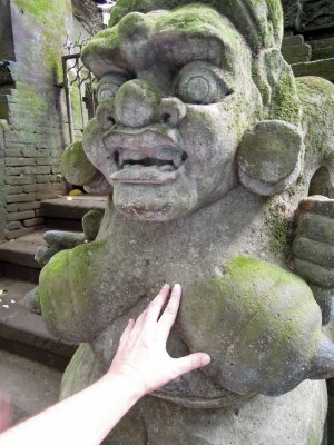 Monkey Forest statue, Bali (2013)
