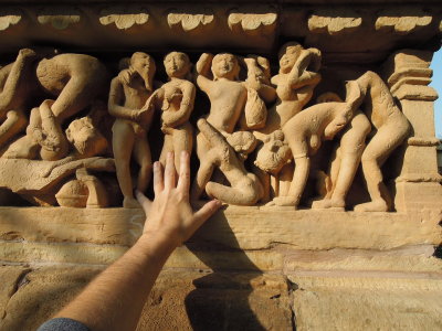 Khujaro, India statuary (2014)