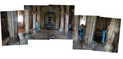 Rahil in Jagadambi Temple Khajuraho (31 Jan 2014)