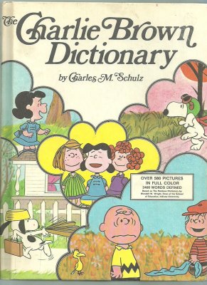 The Charlie Brown Dictionary (1973) (inscribed with original drawing of Snoopy)