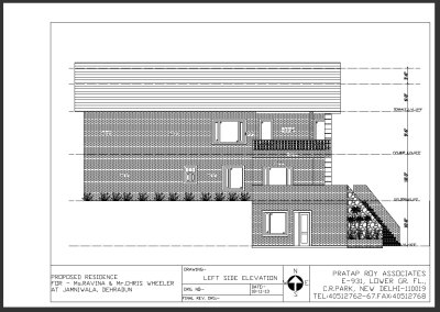 Left Side Elevation