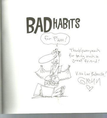 Bad Habits (2006) (inscribed with original drawing)