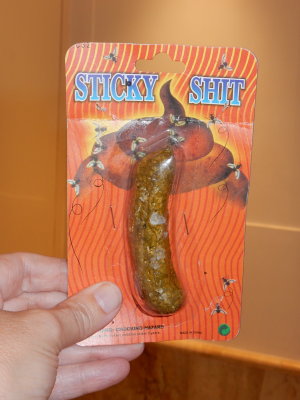 Sticky Shit gift received in mail(!)