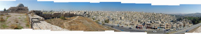 View of Amman from The Citadel (13 Nov 2015)