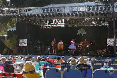 La Santa Cecilia takes the Sunday afternoon main stage