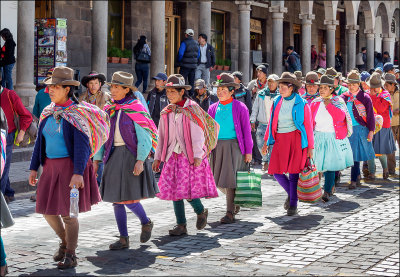 Protest March in Cuzco