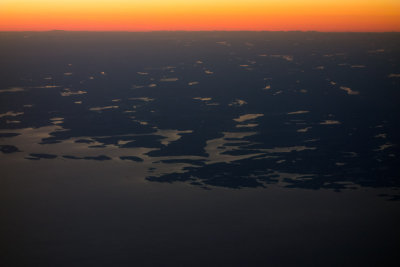 Sunset over Sweden