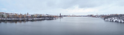 Panorama of Riddarfjrden from Vsterbron