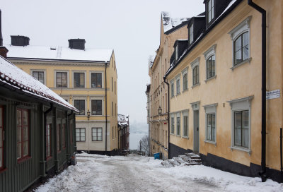 Katarina Kyrkobacke and the view of Strmmen