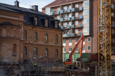 Making a big hole for the Stockholm City Tunnel