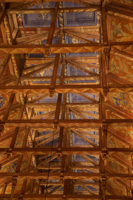 The ceiling of the session hall, City Hall