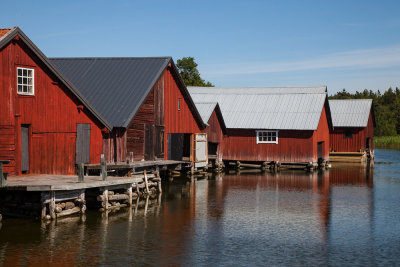 Boat houses in Sderboda