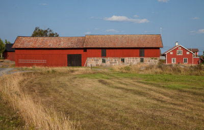 Typical red houses