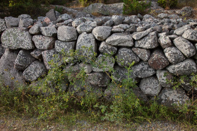 Stone wall