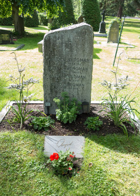The grave of Ingrid Bergman