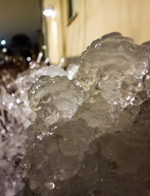 Natures ice sculpture