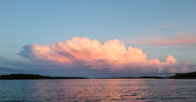 Evening cloud