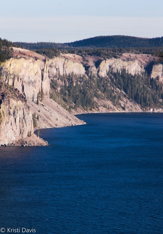 Crater Lake shoreline