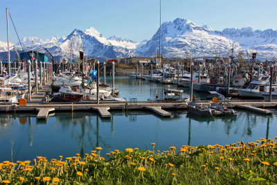 Valdez, one of the prettiest towns in Alaska